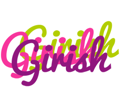 girish flowers logo