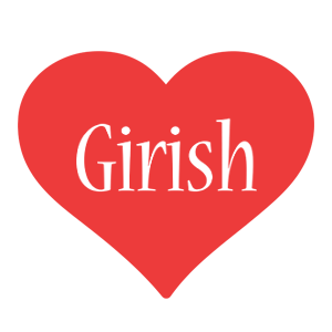 girish love logo