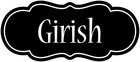 girish welcome logo