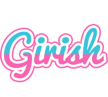 girish woman logo