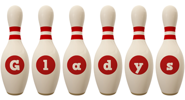 gladys bowling-pin logo