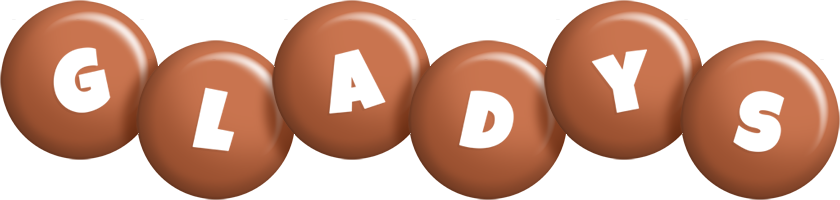 gladys candy-brown logo