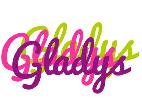 gladys flowers logo