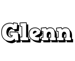 glenn snowing logo