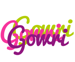 gowri flowers logo