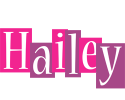 hailey whine logo