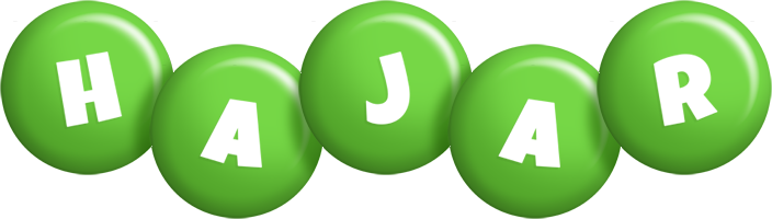 hajar candy-green logo