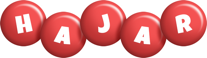 hajar candy-red logo