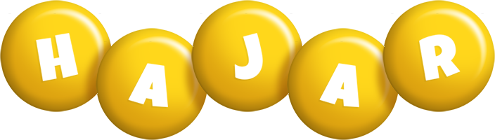 hajar candy-yellow logo