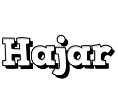 hajar snowing logo