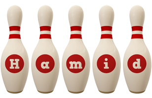hamid bowling-pin logo