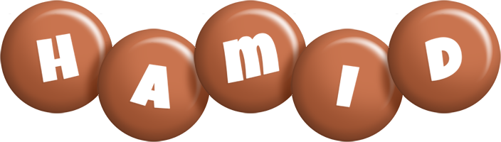 hamid candy-brown logo