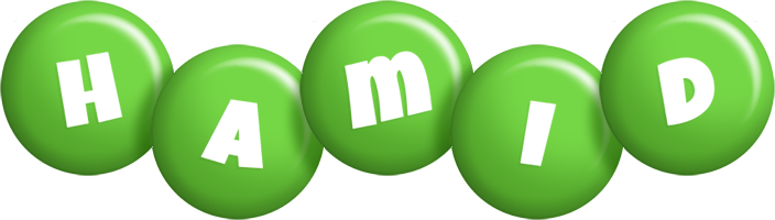hamid candy-green logo