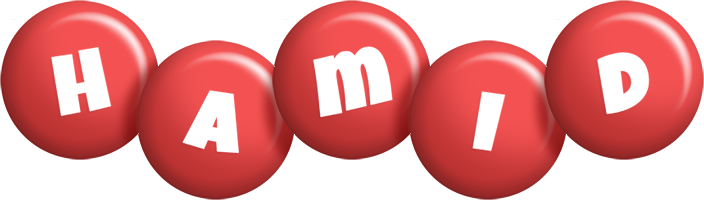 hamid candy-red logo