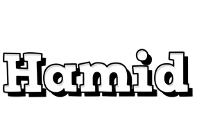 hamid snowing logo