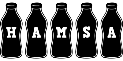 hamsa bottle logo
