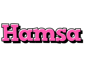 hamsa girlish logo