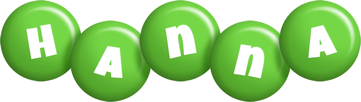 hanna candy-green logo