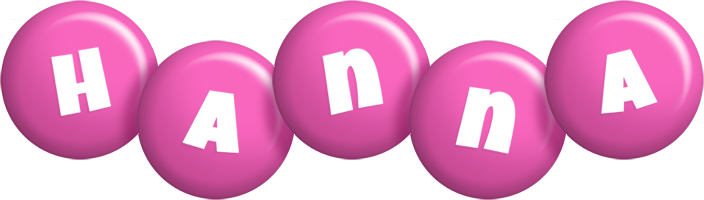 hanna candy-pink logo