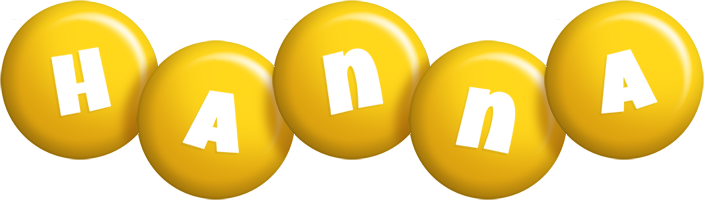 hanna candy-yellow logo