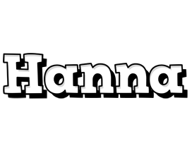 hanna snowing logo
