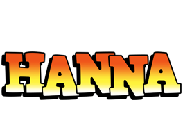 hanna sunset logo