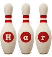 har bowling-pin logo