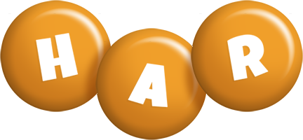har candy-orange logo