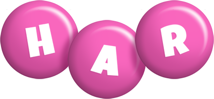 har candy-pink logo
