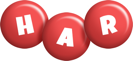 har candy-red logo