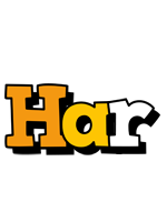 har cartoon logo