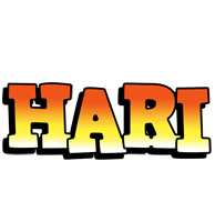 hari sunset logo