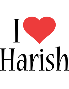 harish i-love logo