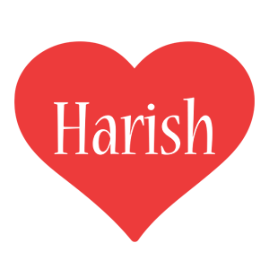 harish love logo