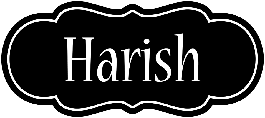 harish welcome logo