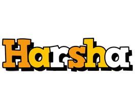 harsha cartoon logo