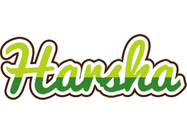 harsha golfing logo