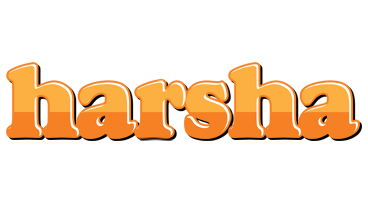 harsha orange logo