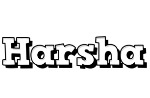 harsha snowing logo