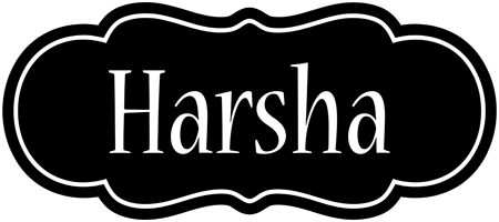 harsha welcome logo