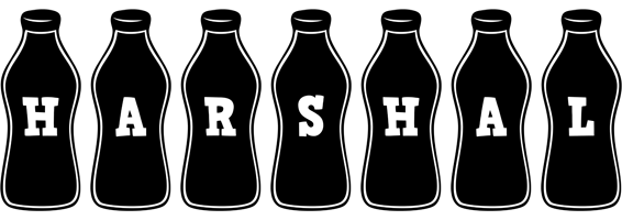 harshal bottle logo