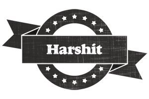 harshit grunge logo