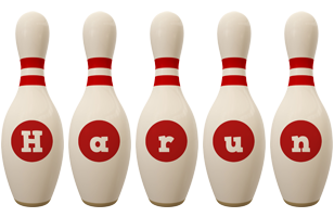 harun bowling-pin logo