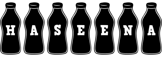 haseena bottle logo