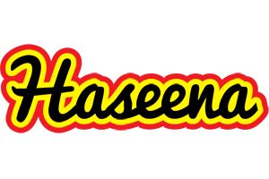 haseena flaming logo