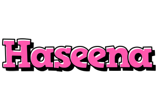 haseena girlish logo