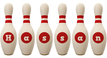 hassan bowling-pin logo