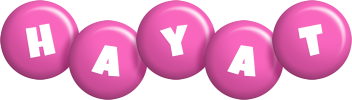 hayat candy-pink logo