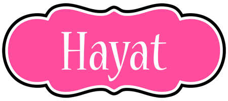 hayat invitation logo