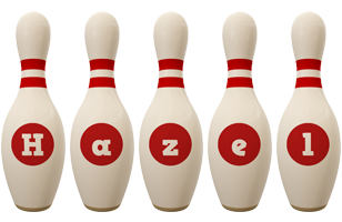 hazel bowling-pin logo